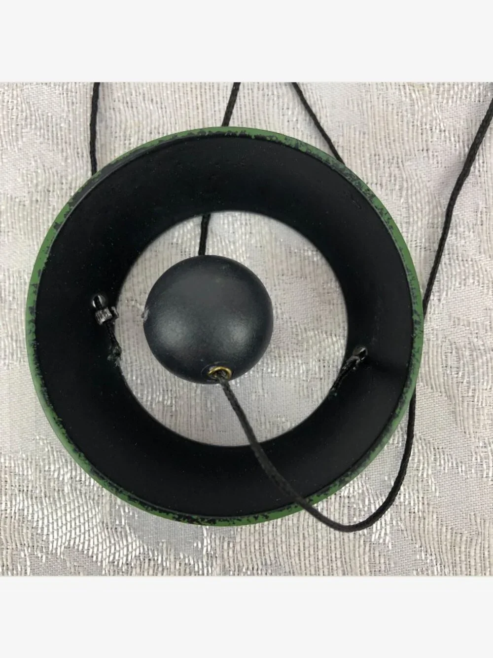 Ashland Citrus Garden Metal Wind Chimes Green & Black Indoor Outdoor NWT - Picture 5 of 10